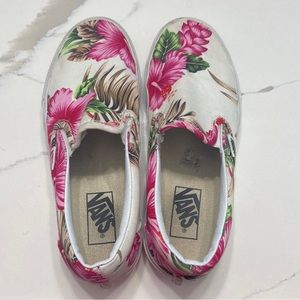 Floral vans